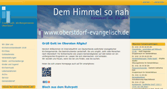 Desktop Screenshot of oberstdorf-evangelisch.de